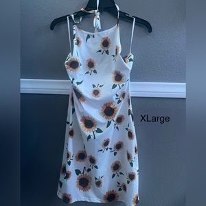 Sunflower sun dress